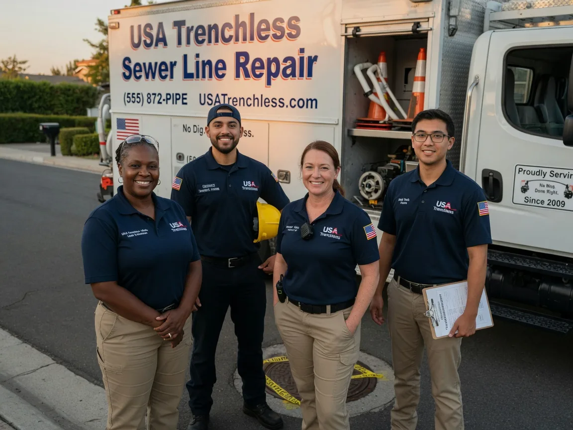 Sewer Line Repair company in Orrum, NC